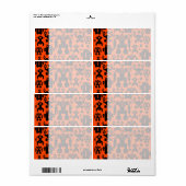 Roboter Rule Fun Roboter Silhouetten Orange Roboti (Vorne)