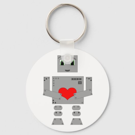 Roboter Schlüsselanhänger (Vorderseite)