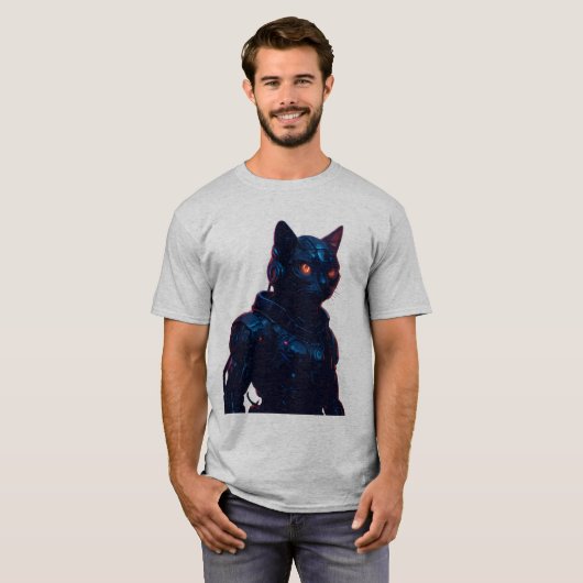Roboter Schnitt T-Shirt (Vorne ganz)