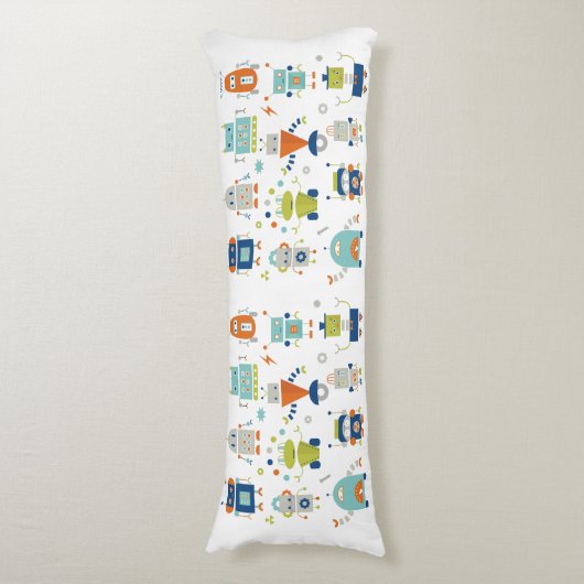 Roboter Seitenschläferkissen (Vorderseite Vertikal)