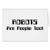 ROBOTER sind auch Menschen! (Vorderseite (Horizontal))