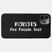 ROBOTER sind auch Menschen! Case-Mate iPhone Hülle (Rückseite (Horizontal))