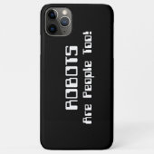 ROBOTER sind auch Menschen! Case-Mate iPhone Hülle (Rückseite)