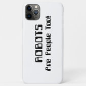 ROBOTER sind auch Menschen! Case-Mate iPhone Hülle (Rückseite)