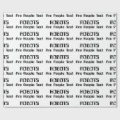 ROBOTER sind auch Menschen! Geschenkpapier (Flach)