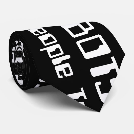ROBOTER sind auch Menschen! Krawatte (Gerollt)