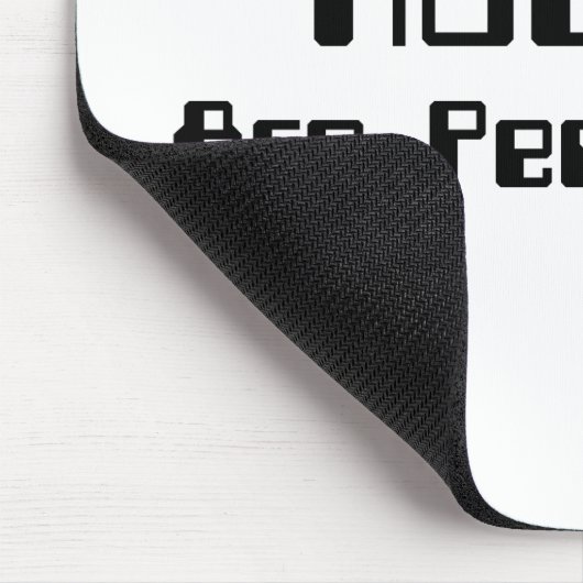 ROBOTER sind auch Menschen! Mousepad (Ecke)