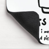 Roboter sind cool1 mousepad (Ecke)