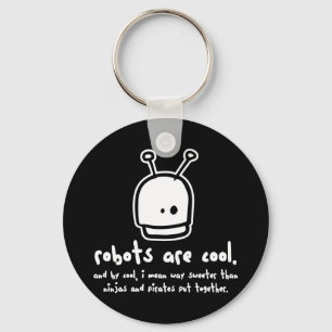 Roboter sind cool2 schlüsselanhänger