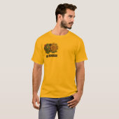 Roboter-Skateboards T-Shirt (Vorne ganz)