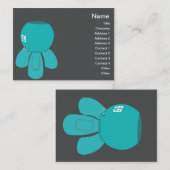 Roboter Spyder - mollig Visitenkarte (Vorne/Hinten)