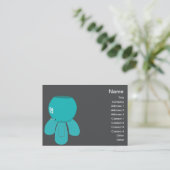 Roboter Spyder - mollig Visitenkarte (Stehend Vorderseite)