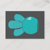 Roboter Spyder - mollig Visitenkarte (Rückseite)