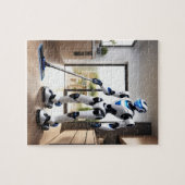 Roboter-Staubsauger Puzzle (Horizontal)