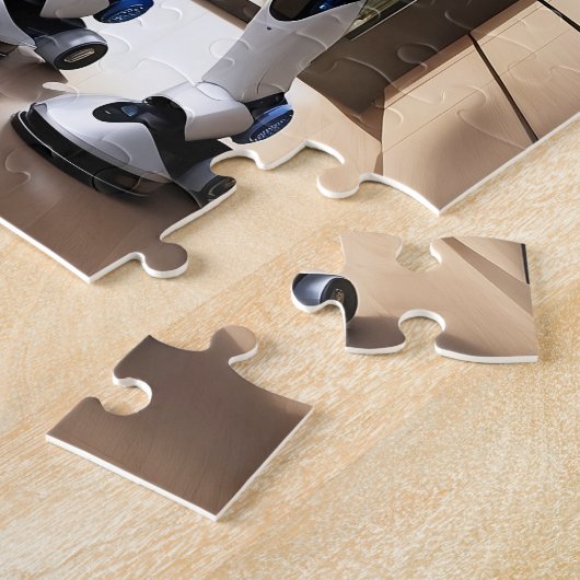 Roboter-Staubsauger Puzzle (Seite)