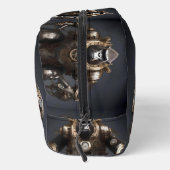 Roboter-Steampunker Gorilla, Toilettenbeutel Waschbeutel (Rechts)