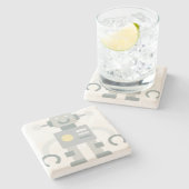 Roboter Steinuntersetzer (Seitenansicht)