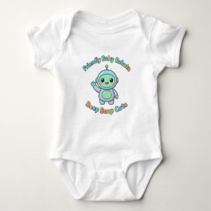 Roboter Stil Spaß Kinder - Baumwolle Baby Strampler