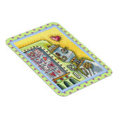 ROBOTER SUCHT NACH LIEBE, HERZVERANSTALTUNGSMASCHI MAGNET (Rechte Seite)