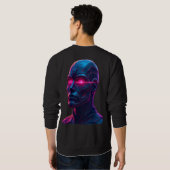 Roboter sweatshirt (Schwarz voll)