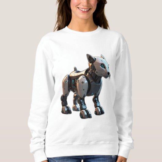 Roboter Sweatshirt (Vorderseite)