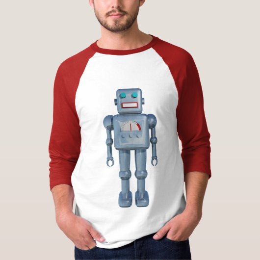 Roboter T-Shirt (Vorderseite)