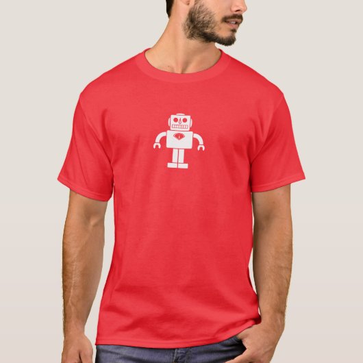 Roboter T-Shirt (Vorderseite)