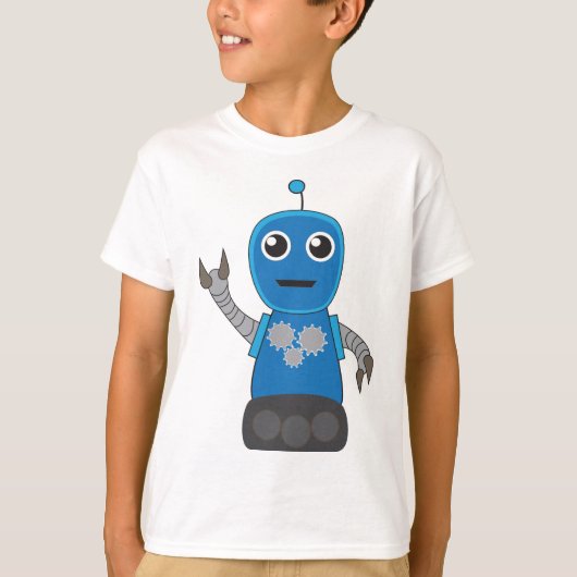 Roboter T-Shirt (Vorderseite)