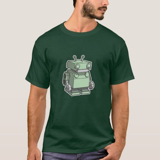 Roboter T-Shirt (Vorderseite)