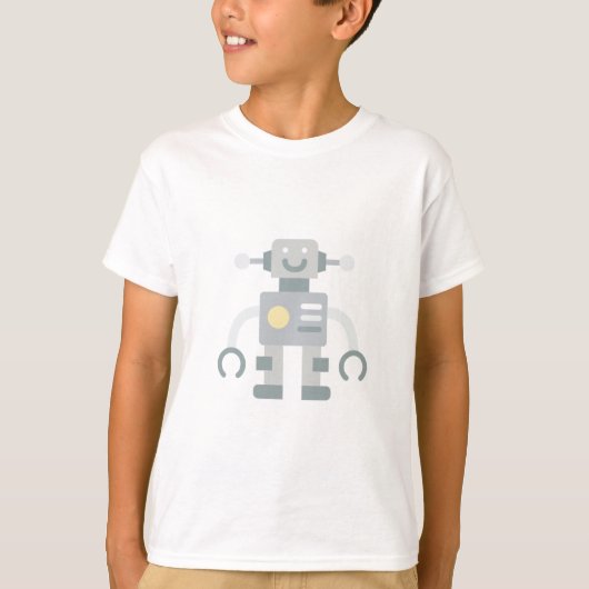 Roboter T-Shirt (Vorderseite)
