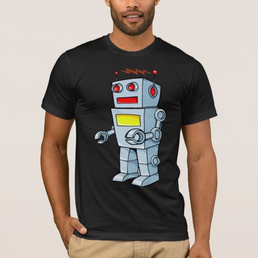 Roboter T-Shirt (Vorderseite)