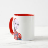Roboter Tasse (Vorderseite Links)
