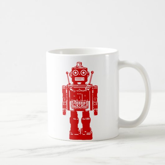 Roboter-Tasse Kaffeetasse (Rechts)