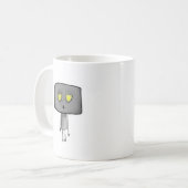 Roboter-Tasse Kaffeetasse (Vorderseite Links)