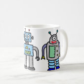 Roboter-Tasse! Kaffeetasse (VorderseiteRechts)