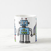Roboter-Tasse! Kaffeetasse (Mittel)
