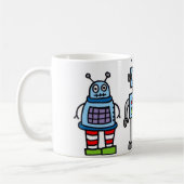 Roboter-Tasse! Kaffeetasse (Links)