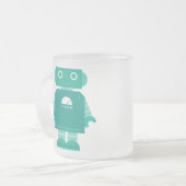 Roboter-Tasse Mattglastasse (Vorderseite Links)