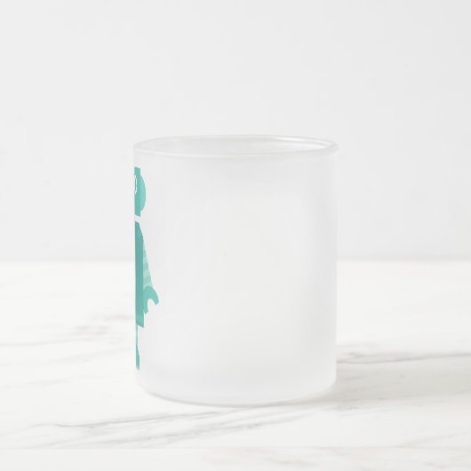 Roboter-Tasse Mattglastasse (Mittel)