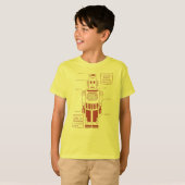 roboter tech T-Shirt (Vorne ganz)