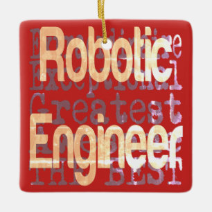 Roboter-Techniker Keramikornament
