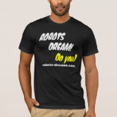 ROBOTER-TRAUM! T-Shirt (Vorderseite)