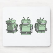 Roboter-Trio mousepad (Vorne)