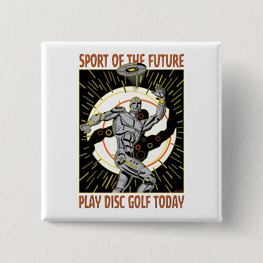 Roboter-Turm #1 Button (Vorderseite)