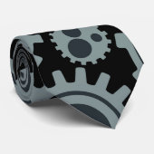 Roboter übersetzt Muster Krawatte (Gerollt)