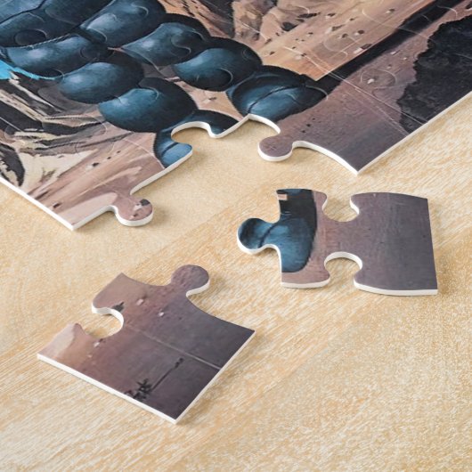 Roboter UFO und Raum Puzzle (Seite)