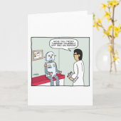 Roboter und Doktor Karte (Gelbe Blume)