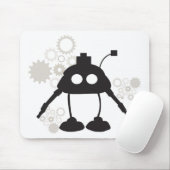 Roboter und Gänge Mousepad (Mit Mouse)