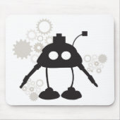 Roboter und Gänge Mousepad (Vorne)