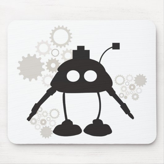 Roboter und Gänge Mousepad (Vorne)